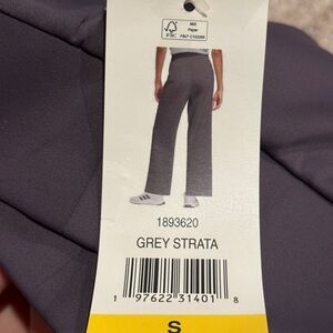 Adidas Grey Strata Wide Leg Pant